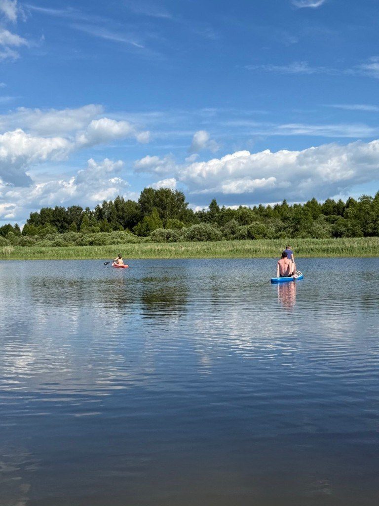 Прогулка на сапе и каяке по Яузе